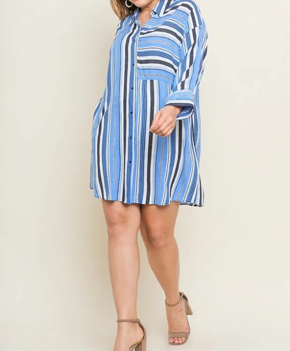Sensual Striped Dress