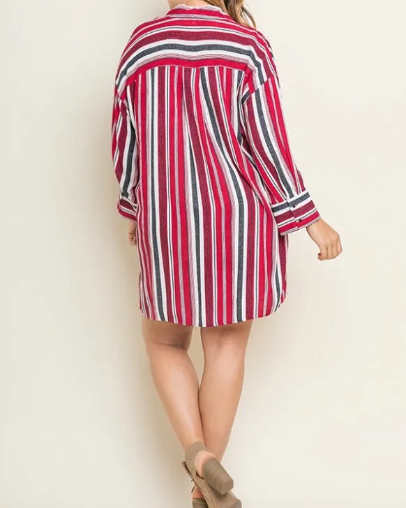 Sensual Striped Dress