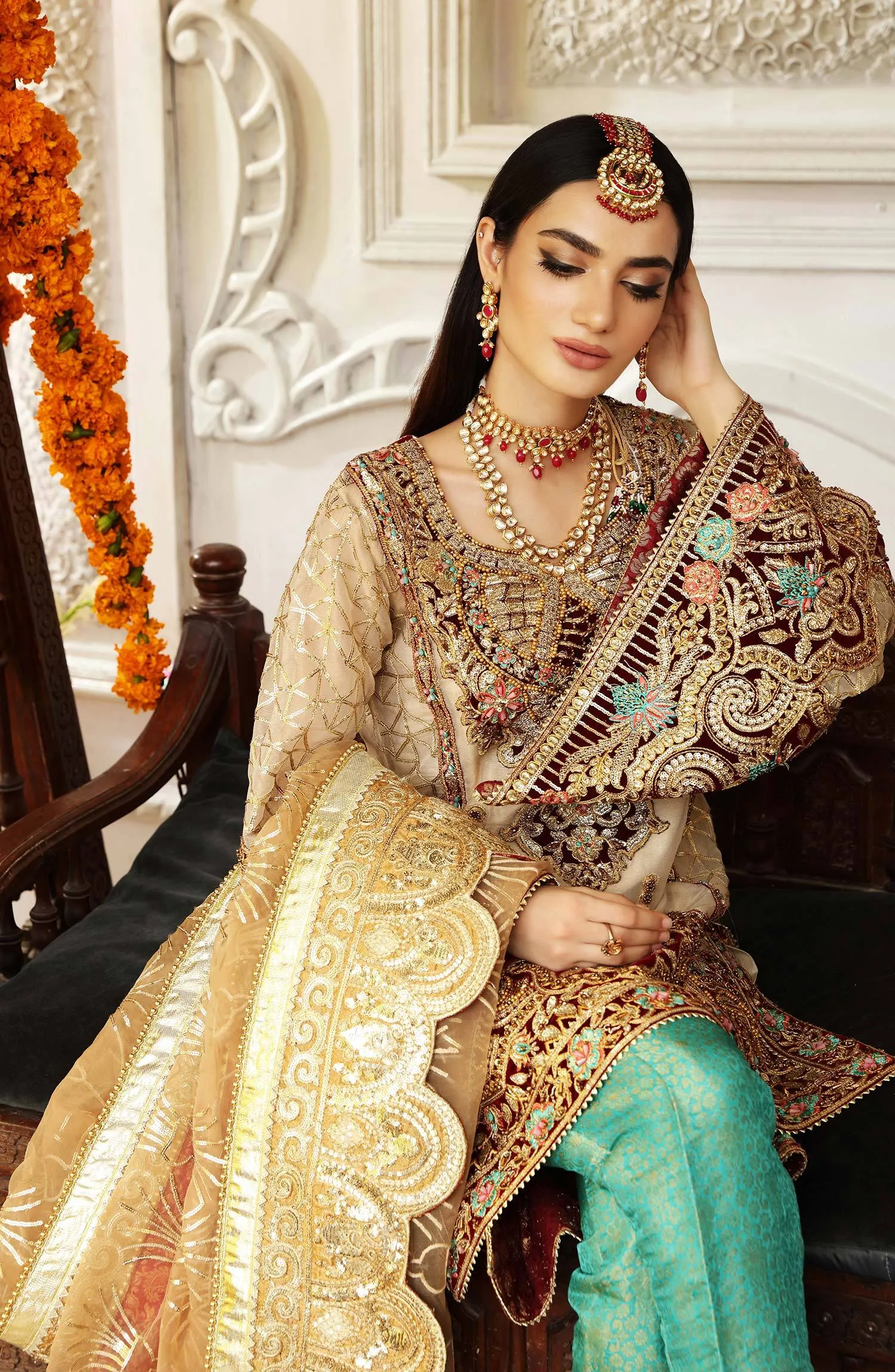Shamrock Resplendent Luxury Collection by Maryum N Maria – SFD0052 OPULENT