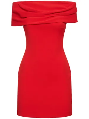 Solace London   Neve crepe mini dress 