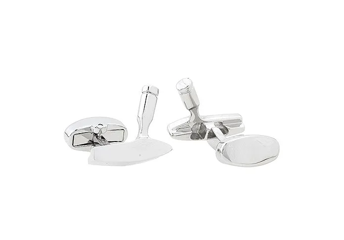 St Andrews Golf Club Rhodium Plated Cufflinks