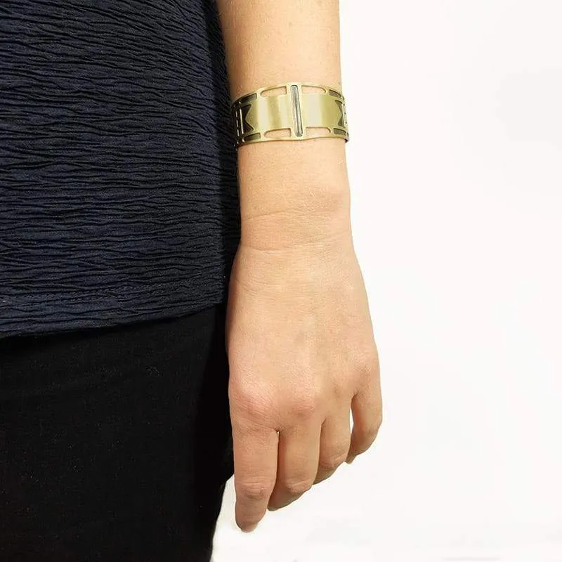 St. Johns Bridge cuff bracelet