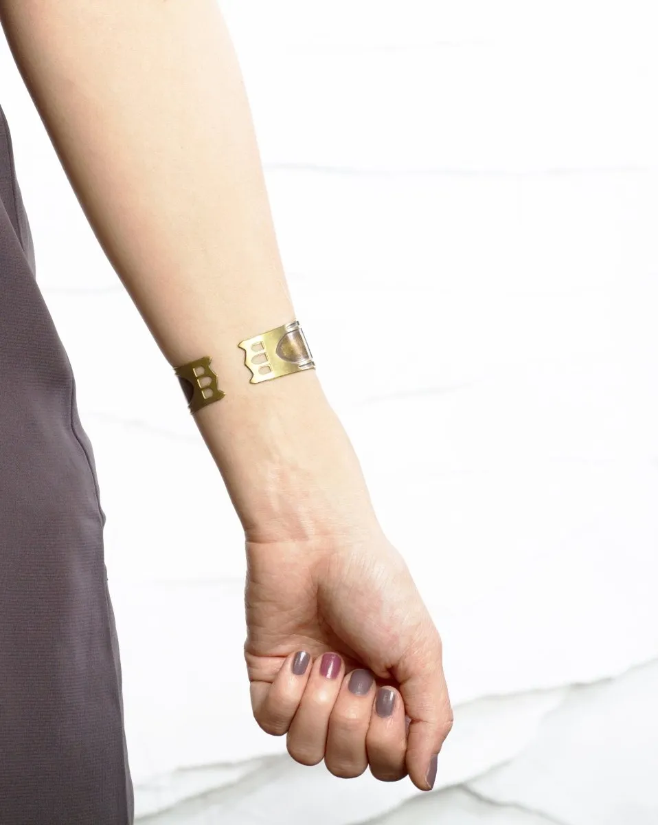 St. Johns Bridge cuff bracelet