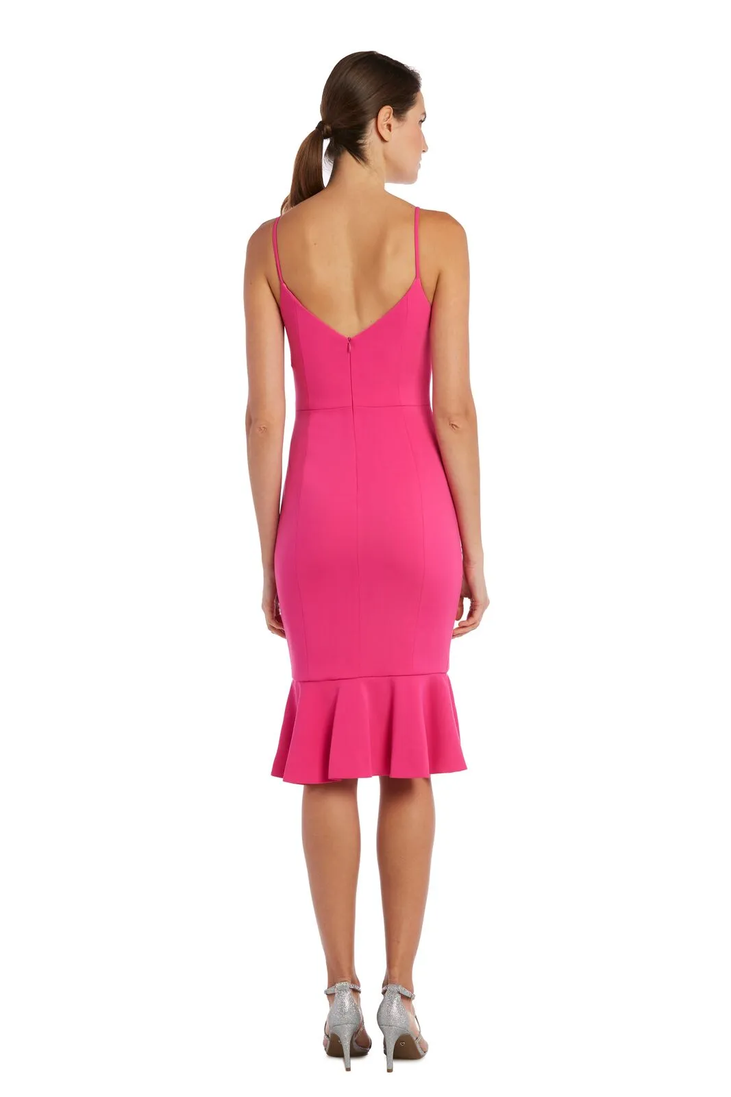 Structured Bodice Midi Dress