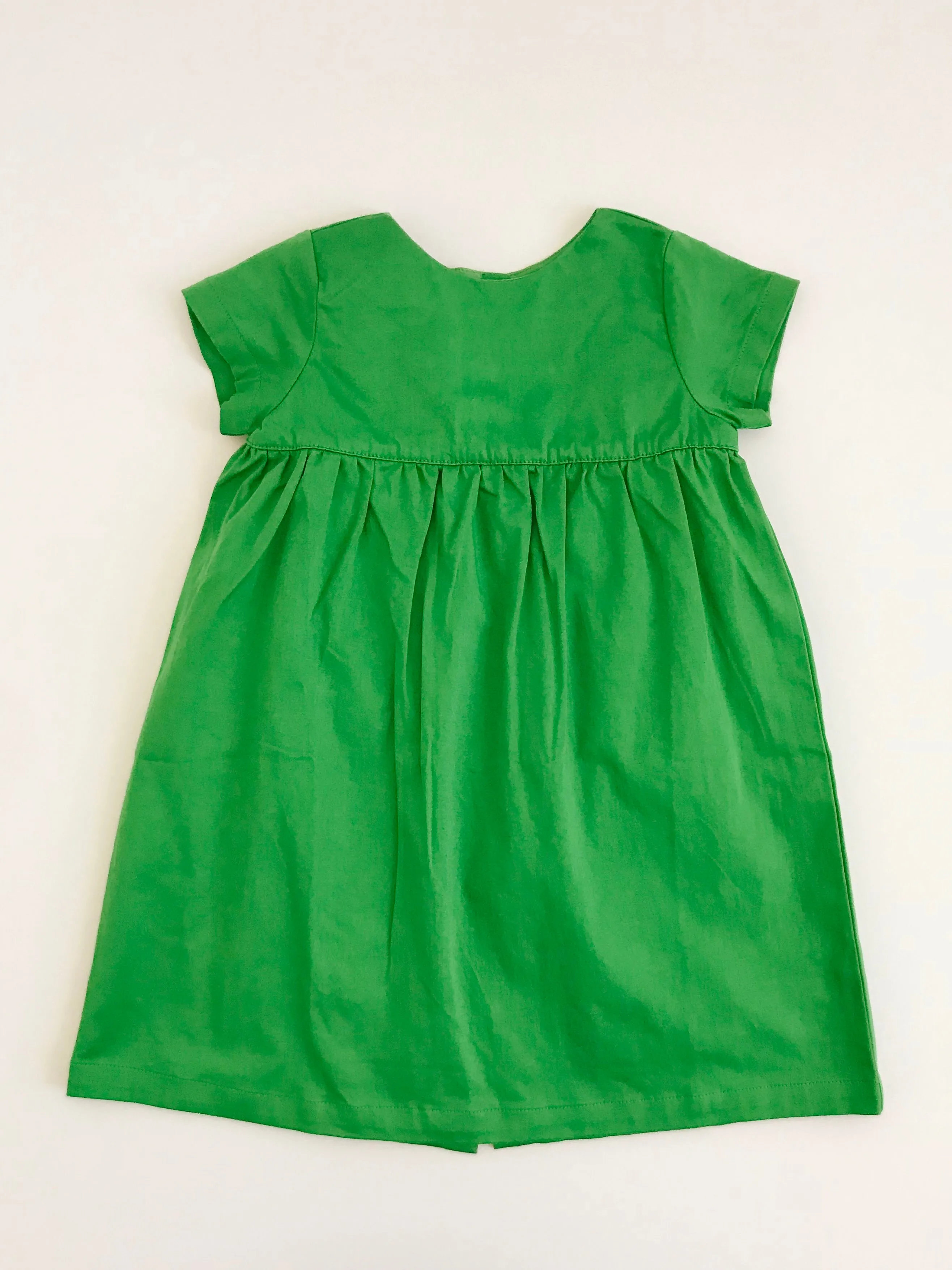 The Dolly Dress in Emerald