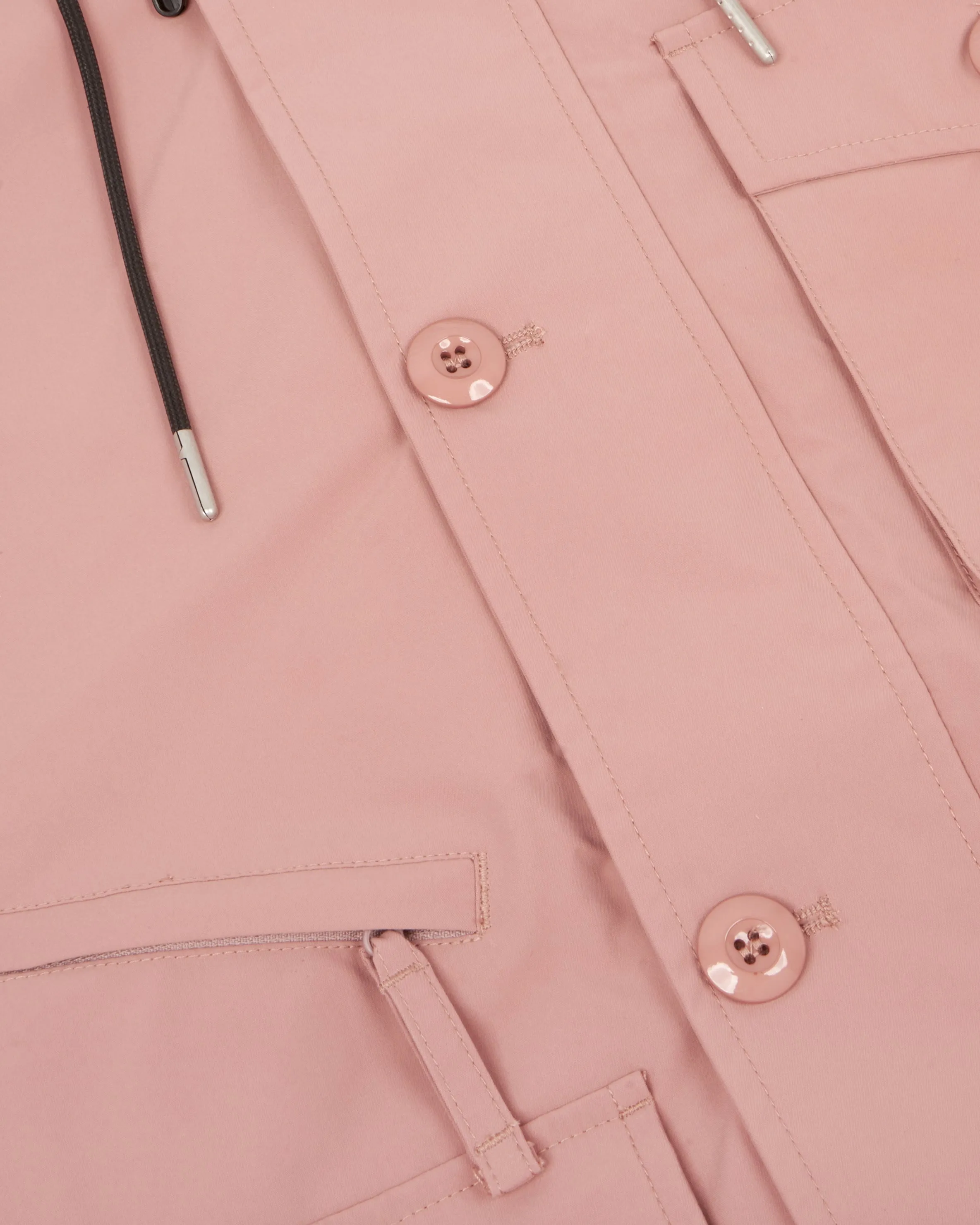 Uniform Bridge Comfort Hood Parka - Pink
