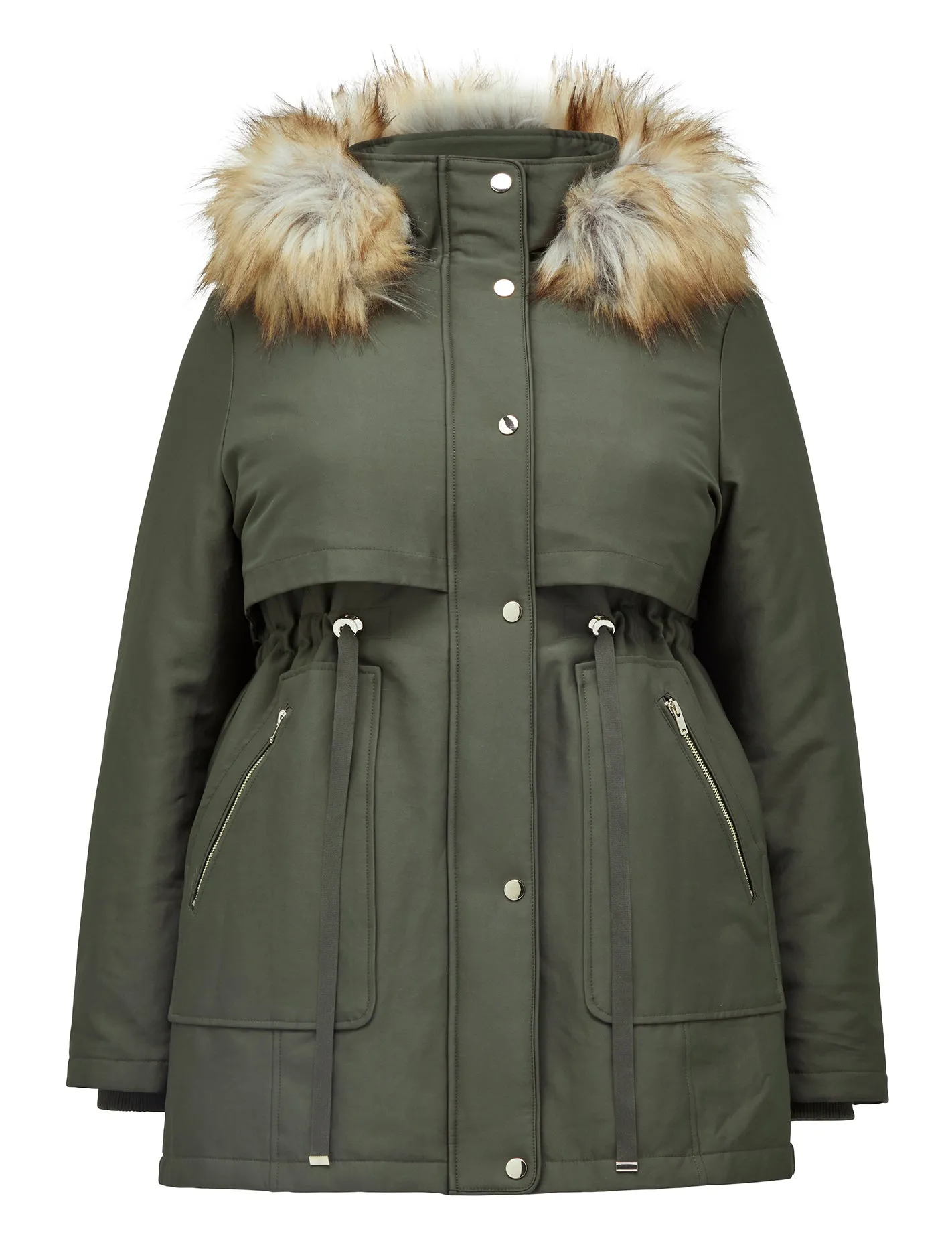 Valerie Curve Long Parka
