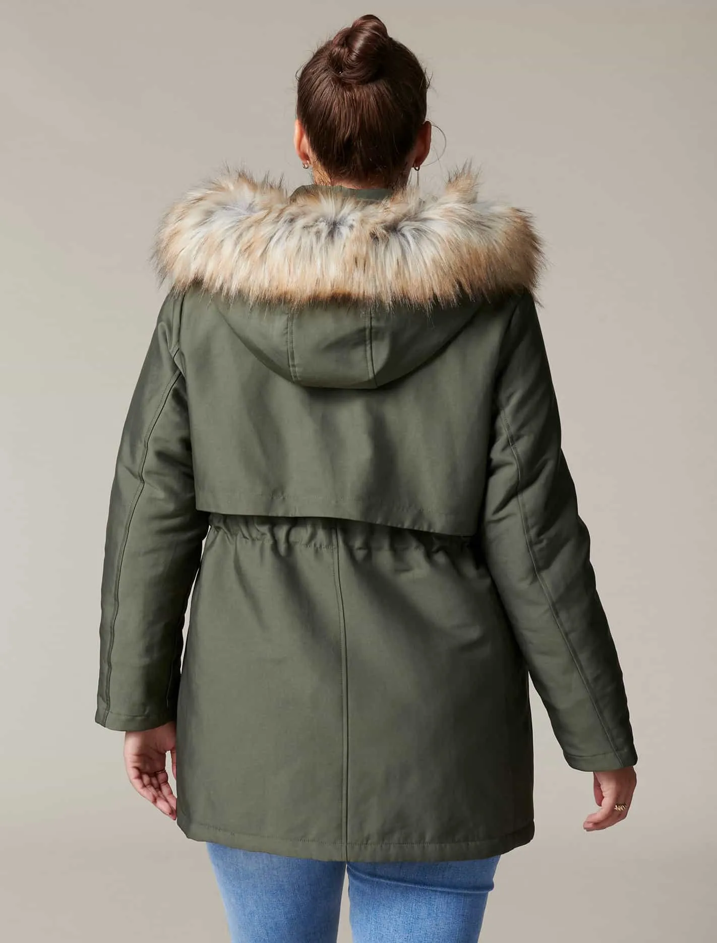 Valerie Curve Long Parka