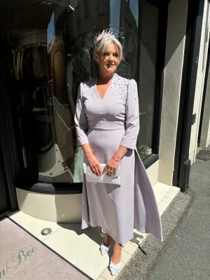 Veni Infantino 36050 Taupe Dress
