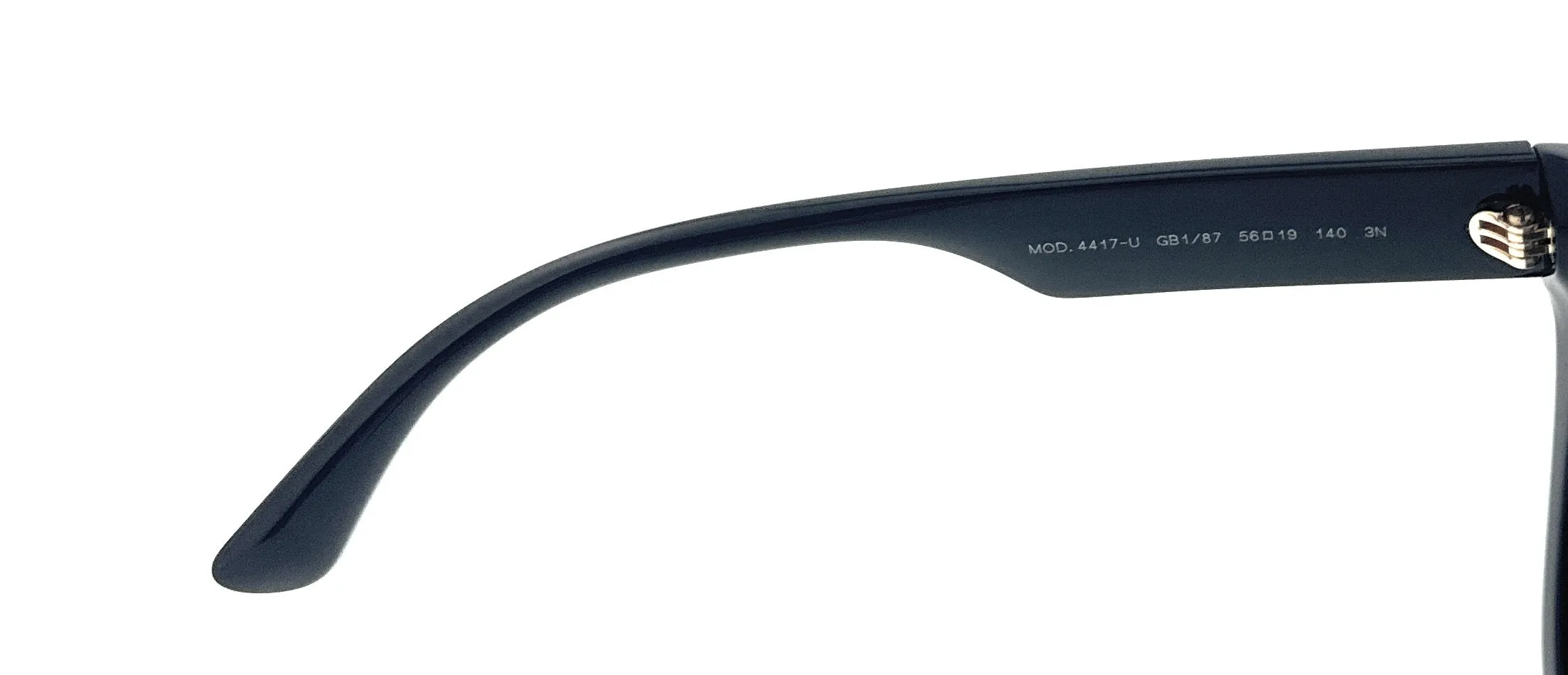 Versace 0VE4417U GB1/87 Black Cateye Full Rim Sunglasses