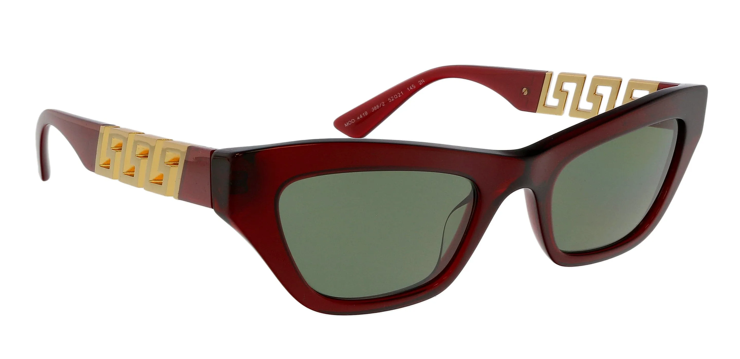Versace 0VE4419 388/2 Cateye Transparent Red Red Sunglasses