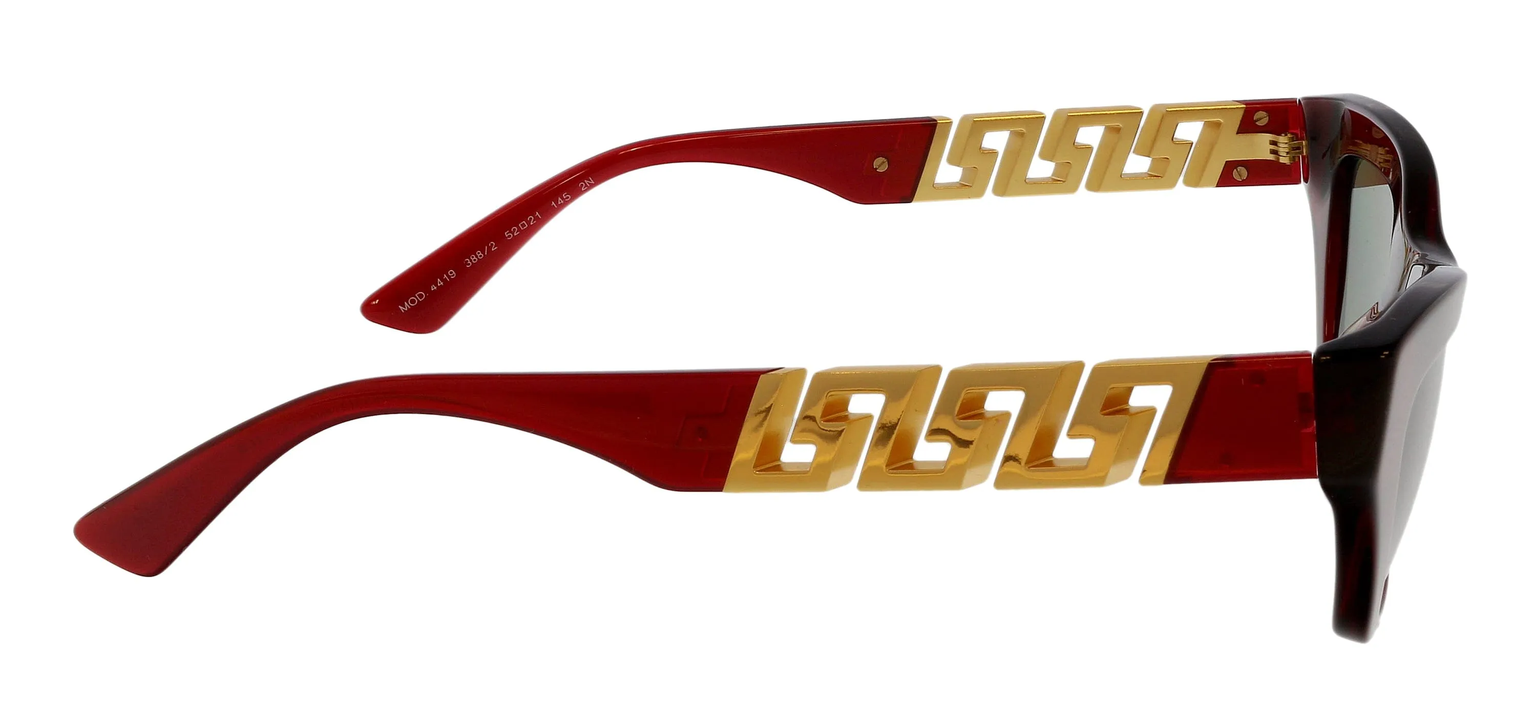 Versace 0VE4419 388/2 Cateye Transparent Red Red Sunglasses