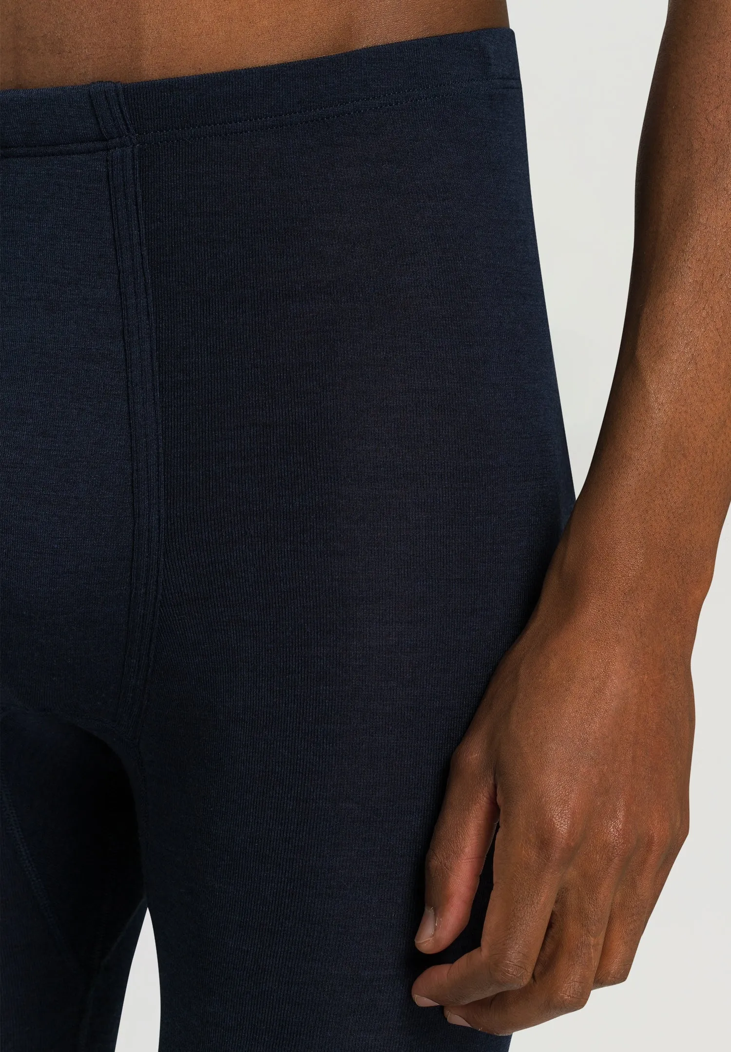Woolen Silk M Wool and Silk Leggings | Deep Navy 73412-1610