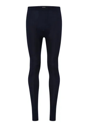Woolen Silk M Wool and Silk Leggings | Deep Navy 73412-1610