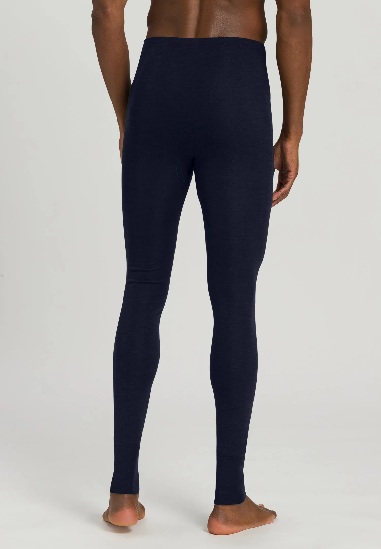 Woolen Silk M Wool and Silk Leggings | Deep Navy 73412-1610