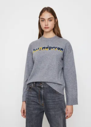 x Run Hany Logo Crew Neck Jumper