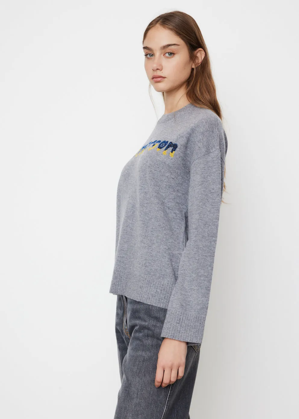 x Run Hany Logo Crew Neck Jumper